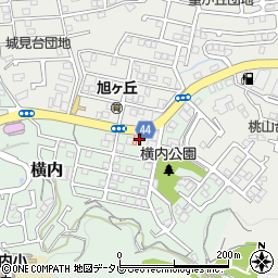 高知県高知市横内452周辺の地図