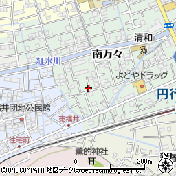 高知県高知市南万々162-31周辺の地図