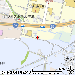 高知県南国市篠原12周辺の地図