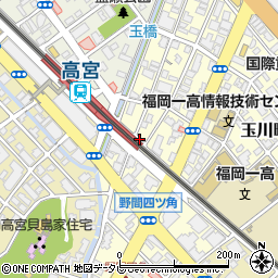 もみ徳高宮本店周辺の地図