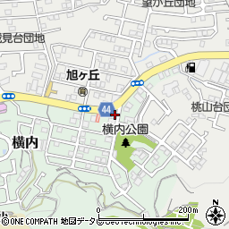 高知県高知市横内448周辺の地図