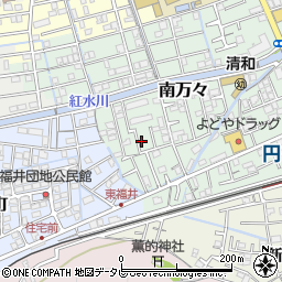 高知県高知市南万々162周辺の地図