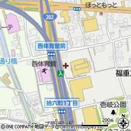 福岡県福岡市西区福重2丁目7周辺の地図