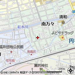 高知県高知市南万々162-14周辺の地図