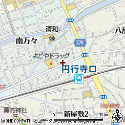 高知県高知市南万々98周辺の地図