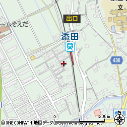福岡県田川郡添田町添田1113周辺の地図