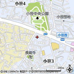 チサンマンション小笹管理事務所周辺の地図