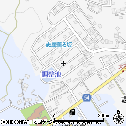 福岡県糸島市志摩師吉56-77周辺の地図