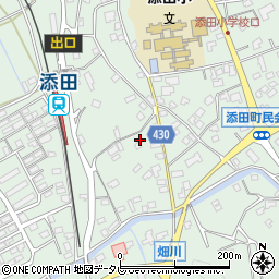 福岡県田川郡添田町添田1039-8周辺の地図