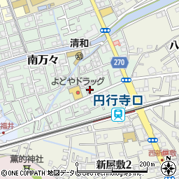 高知県高知市南万々98-19周辺の地図