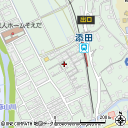 福岡県田川郡添田町添田1006周辺の地図