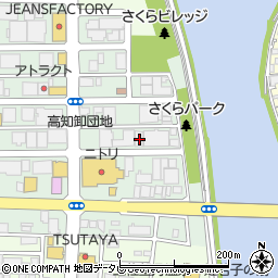 高知県高知市南久保7-34周辺の地図