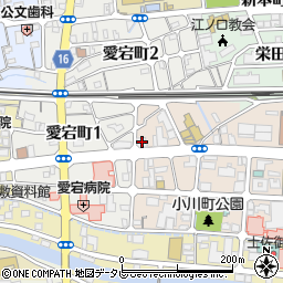 高知銀行北支店周辺の地図