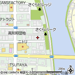 高知県高知市南久保7-27周辺の地図
