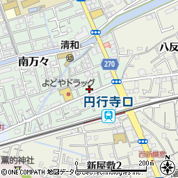 高知県高知市南万々98-27周辺の地図