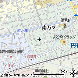 高知県高知市南万々162-37周辺の地図