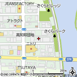 高知県高知市南久保7-36周辺の地図
