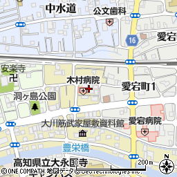 高知県高知市寿町8周辺の地図