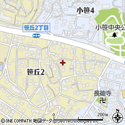 福岡県行政書士会　國司行政書士事務所周辺の地図