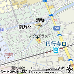 高知県高知市南万々86-6周辺の地図