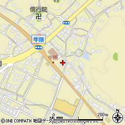 福岡県嘉麻市牛隈1374周辺の地図