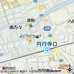 高知県高知市南万々98-18周辺の地図