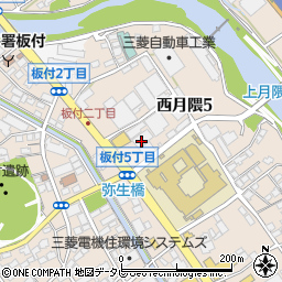 板付総合センター周辺の地図