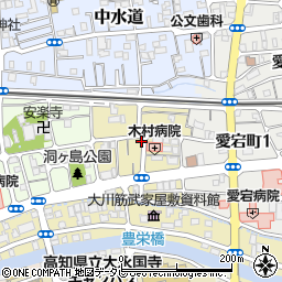 高知県高知市寿町周辺の地図