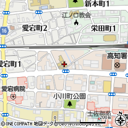 龍馬情報ビジネス＆フード専門学校　本部総務部周辺の地図