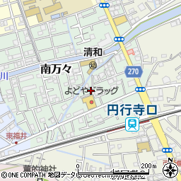 高知県高知市南万々86-9周辺の地図