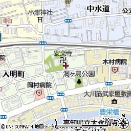 高知県高知市洞ヶ島町周辺の地図