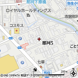 株式会社アークエース福岡店周辺の地図