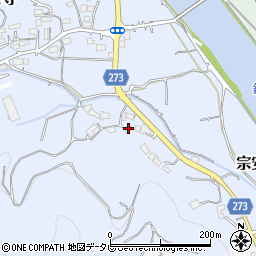 高知県高知市宗安寺30-3周辺の地図