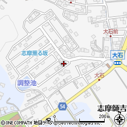 福岡県糸島市志摩師吉56-27周辺の地図