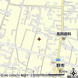 高知県香南市野市町西野周辺の地図