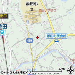 福岡県田川郡添田町添田1305-1周辺の地図