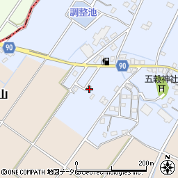 福岡県嘉麻市飯田251-12周辺の地図
