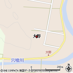 徳島県海陽町（海部郡）日比原（大野）周辺の地図