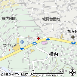 高知県高知市横内99周辺の地図