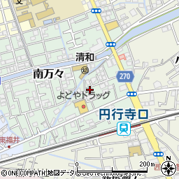 高知県高知市南万々85周辺の地図