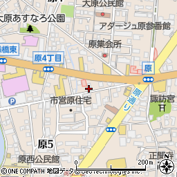 セブンイレブン福岡原５丁目店周辺の地図