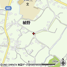 大分県中津市植野1467-3周辺の地図