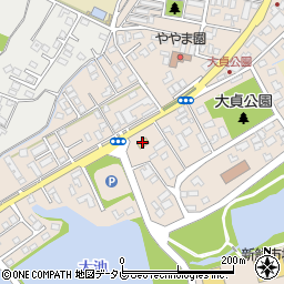 ファミリーマート中津大貞店周辺の地図