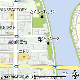 高知県高知市南久保8周辺の地図