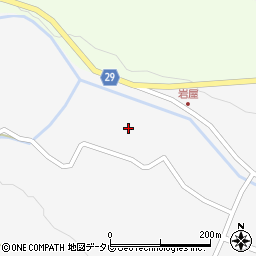 大分県国東市国東町岩屋周辺の地図