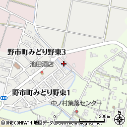 高知県香南市野市町中山田62周辺の地図