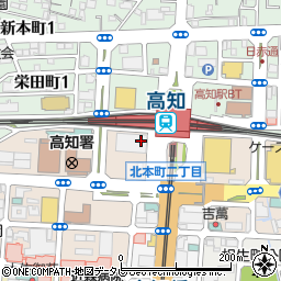 高知県「ｉ」案内所周辺の地図