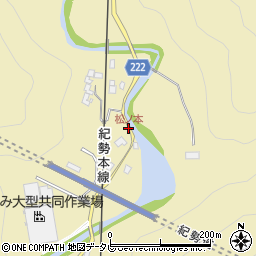 松ノ本周辺の地図
