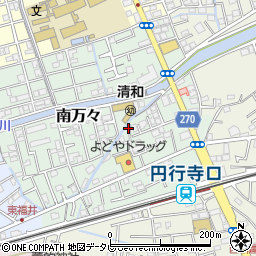 高知県高知市南万々110周辺の地図