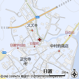 日置川郵便局周辺の地図
